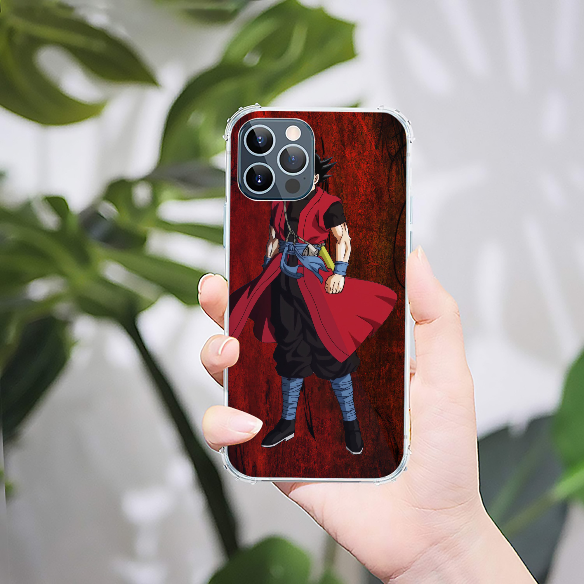 （画像用） ドラゴンボール DRAGON BALL 【iPhone 12シリーズ対応】透明スマホケース（クリアソフトケース）